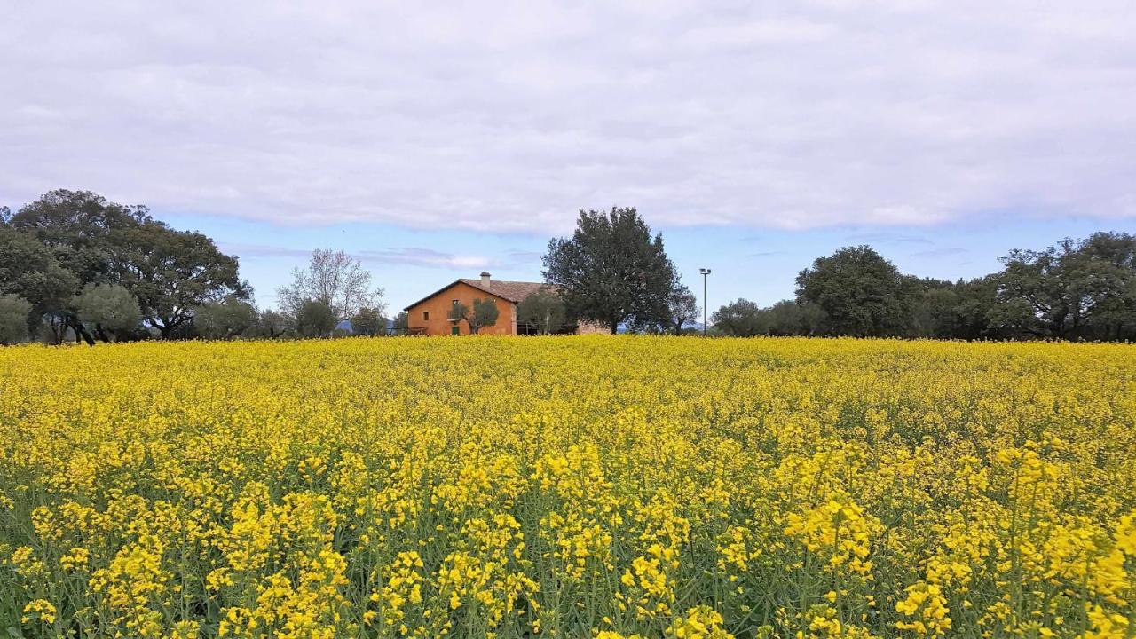 Casa rural en Girona 8 habitaciones hasta 30 personas piscina privada Cabanelles Exterior foto