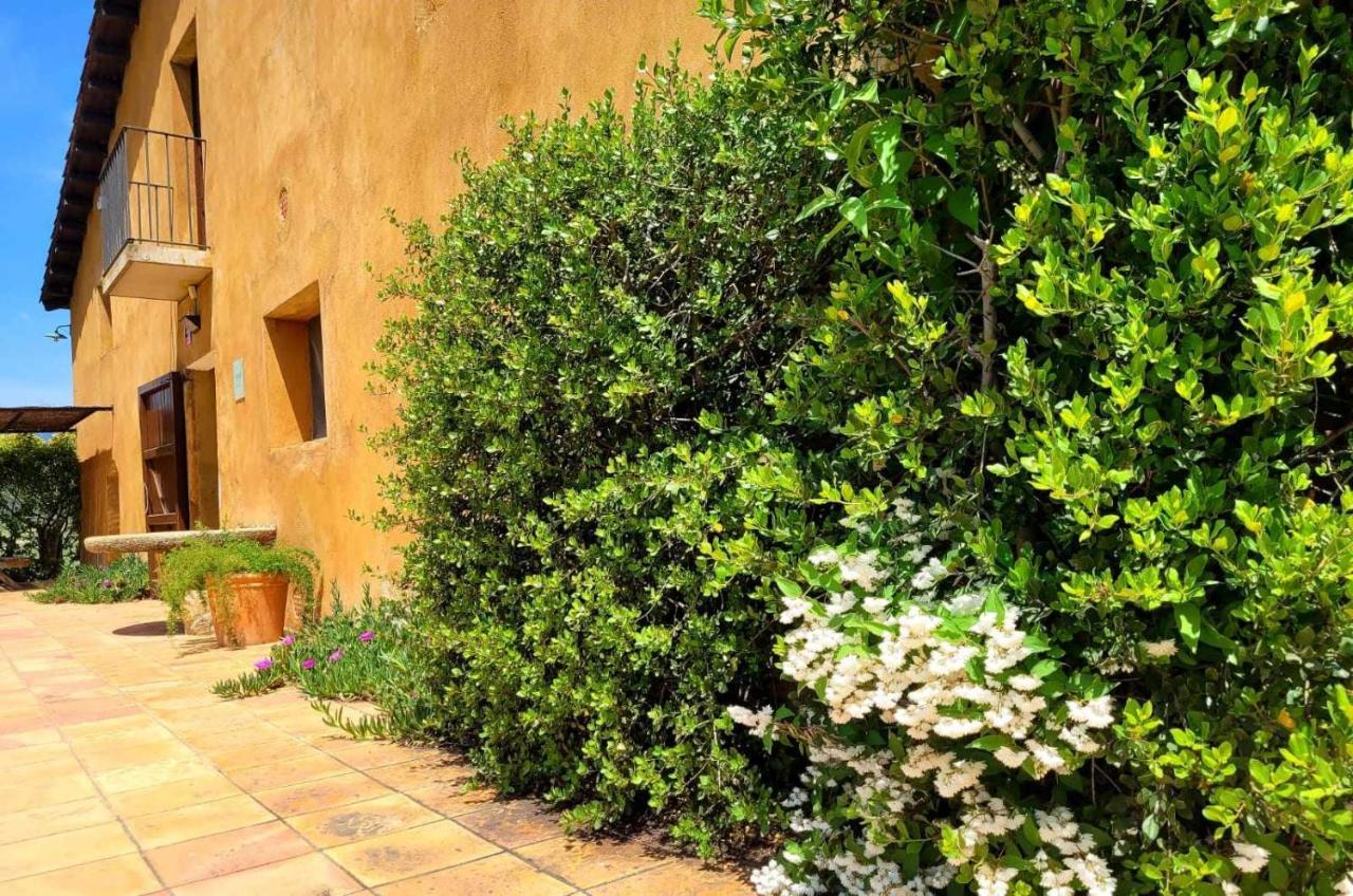 Casa rural en Girona 8 habitaciones hasta 30 personas piscina privada Cabanelles Exterior foto