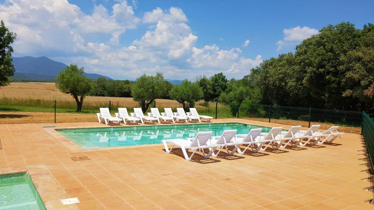 Casa rural en Girona 8 habitaciones hasta 30 personas piscina privada Cabanelles Exterior foto